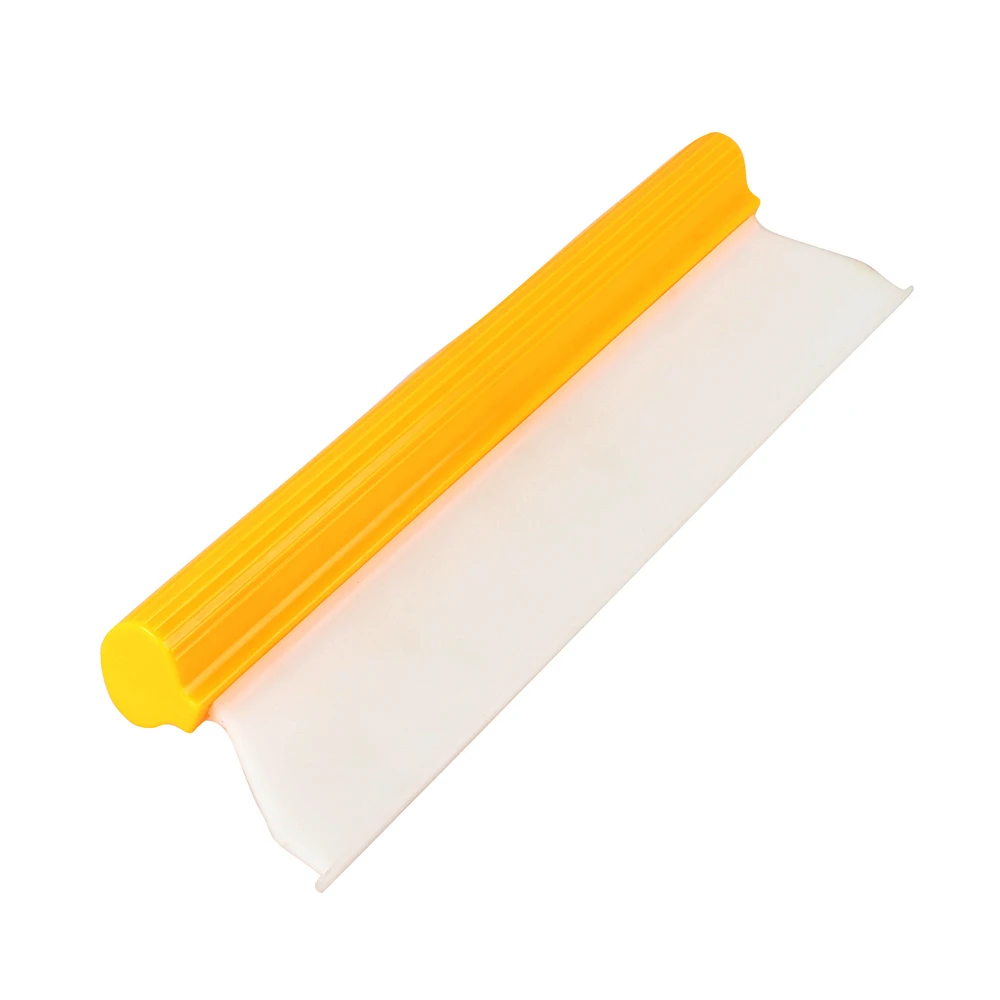 14 дюймов желтый очиститель силиконовый нож скребок для окна автомобиля пленка