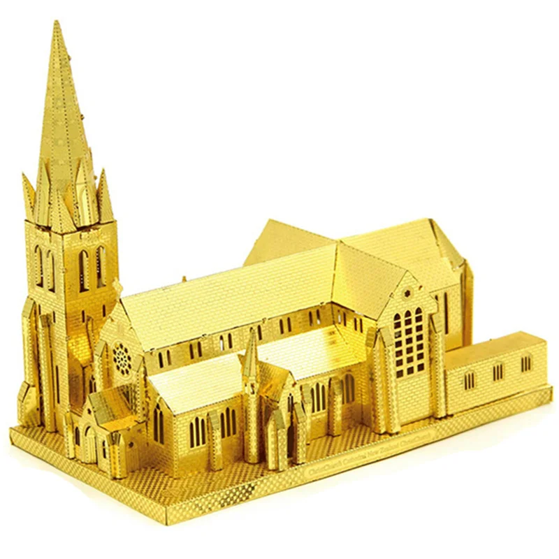 Соборная Новая Зеландия 3D металлическая модель своими руками головоломка весы