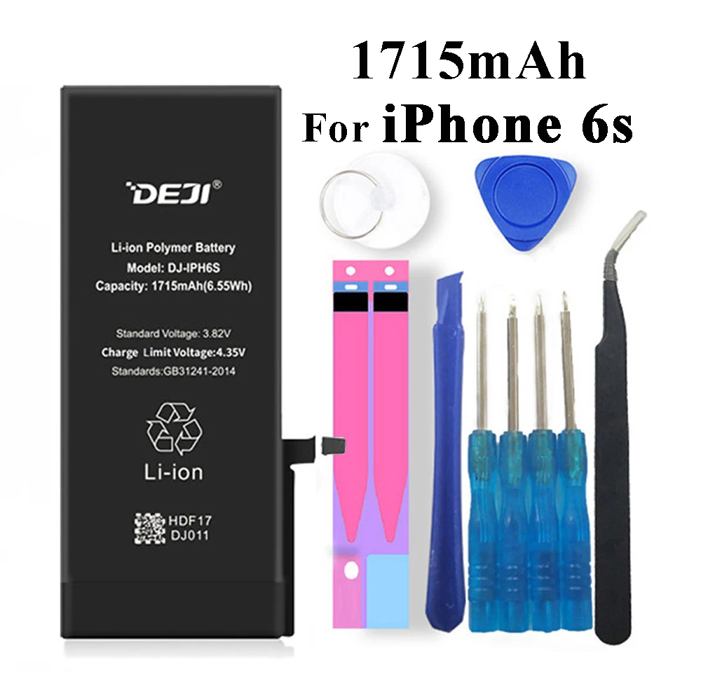 Аккумулятор для Apple iPhone 5S 6 6s 7 8 7G 8G iPhone 6 S Сменные литий-полимерные аккумуляторы+ инструменты для Apple iPhone 5S 6 6s 7 8 батарея