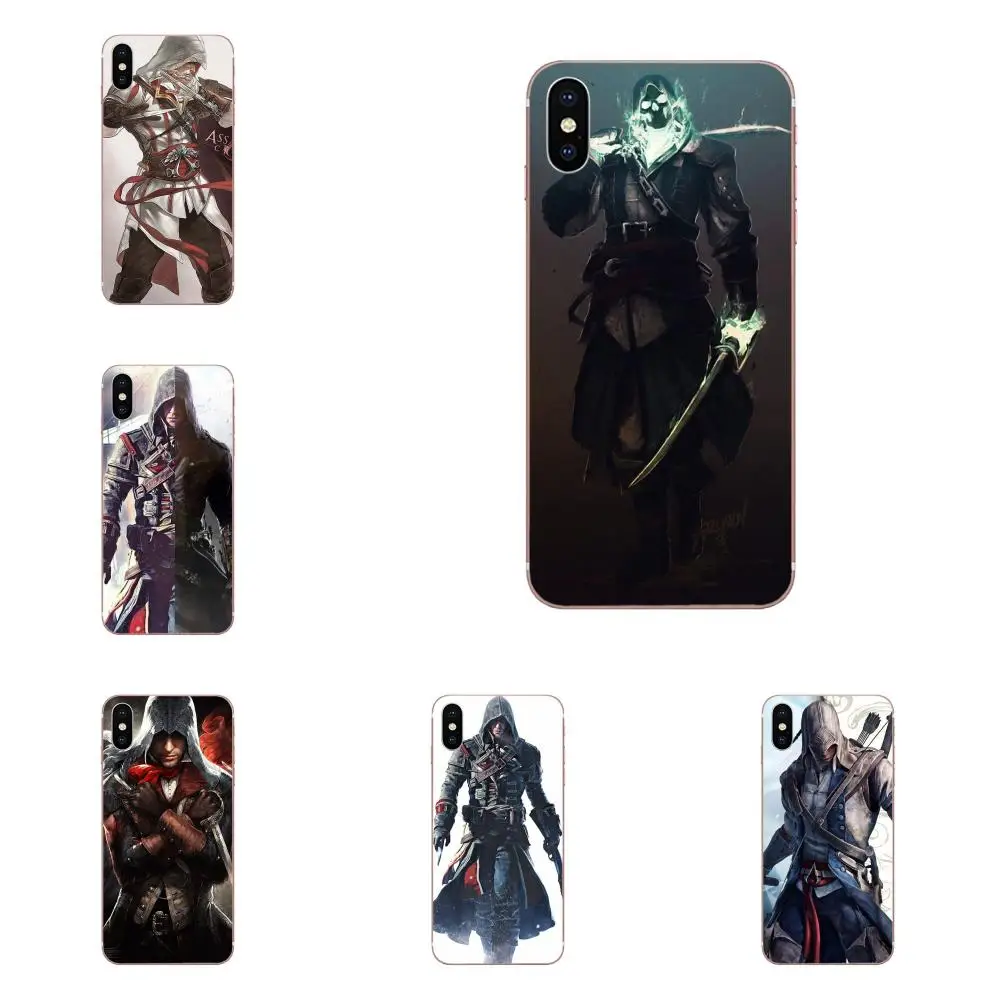 Assassins Creed Чехол для мобильного телефона чехол Galaxy J1 J2 J3 J330 J4 J5 J6 J7 J730 J8 2015 2016 2017 2018 mini Pro|Чехлы-накладки| |