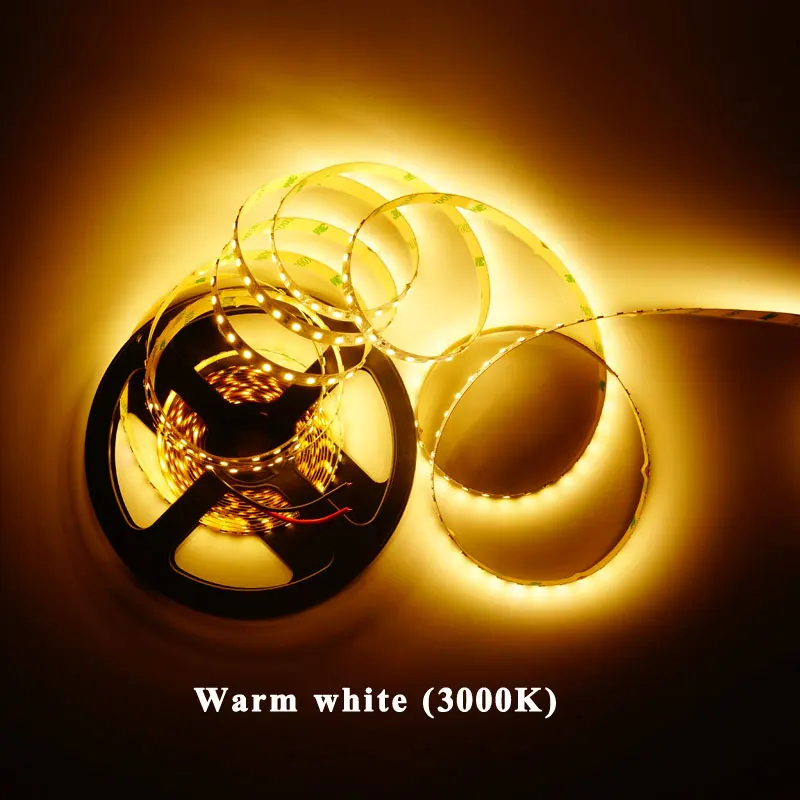 Warm White 3000K 5 м DC24V SMD 2835 120 светодиодный/м холодный белый/натуральный белый/теплый белый гибкий светодиодный светильник светодиодный лента - Испускаемый цвет: Warm White 3000K