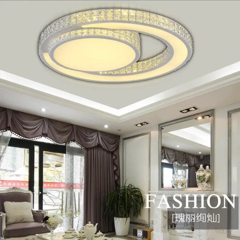 Современный хрустальный светодиодный потолочный светильник K9 s светодиодные