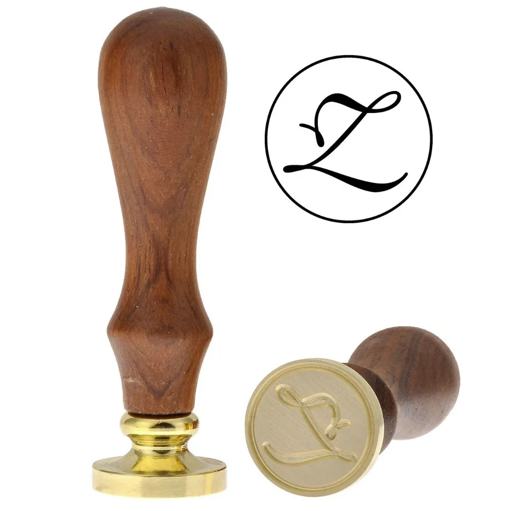Штамп для восковой печати (Z) латунь размер в ассортименте | Дом и сад