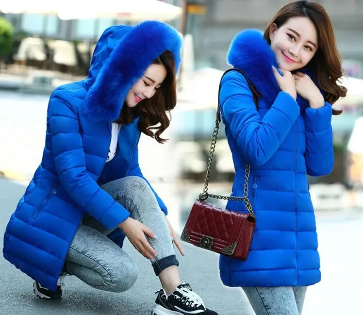 Куртка женская с меховым воротником и капюшоном 2019|brand winter jacket women|winter brand womenwinter