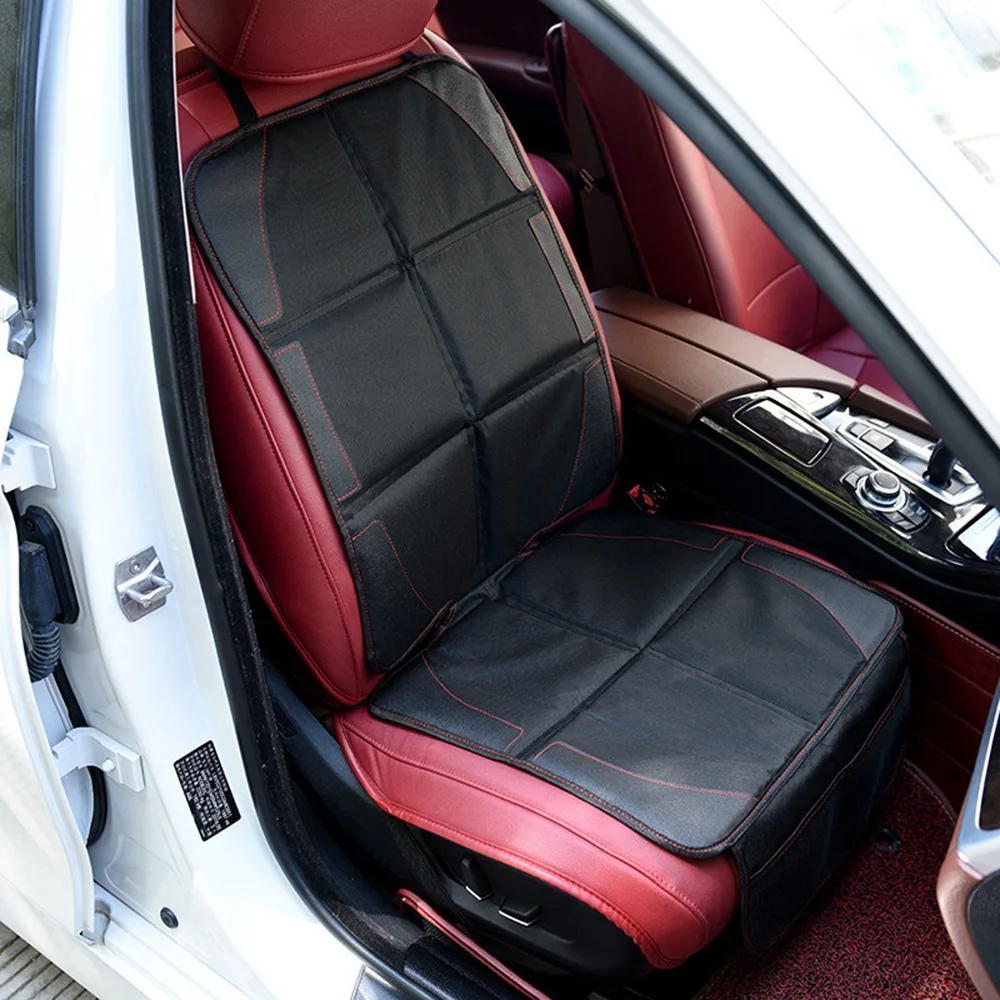 

Universal Car Seat Protector Child Seat Non-Slip Protection Pad Seat Protector Under t Leather Car Seat Mat (123*48*1cm)