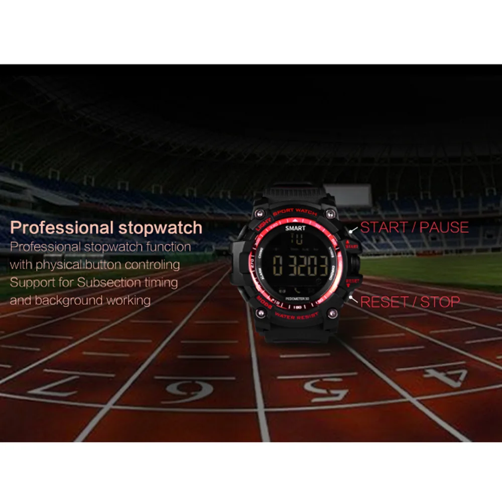 Смарт часы TimeOwner EX16 цифровые фитнес водонепроницаемые шагомер счетчик калорий