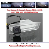 car rear camera for mazda3 sedan 2013 2015 intelligent parking tracks back reverse dynamic guidance tragectory cam