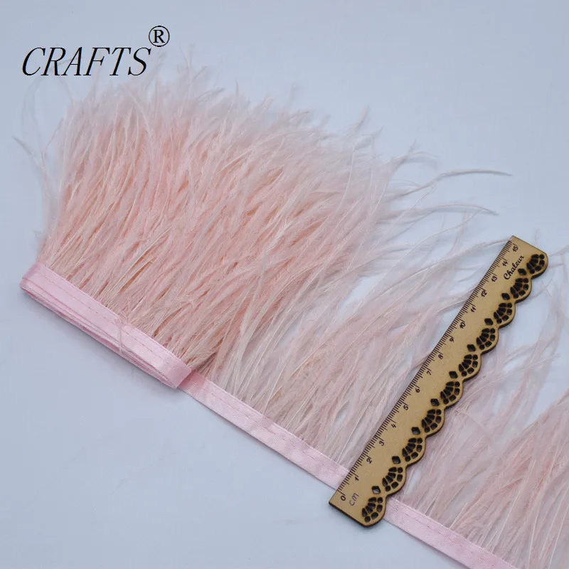 Продаем Высококачественный Белый страус тканевый пояс с перьями 5 метров и 10