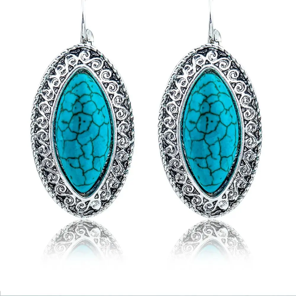Женские длинные серьги с камнями в винтажном стиле|stone earrings|earrings stylestyle earrings |