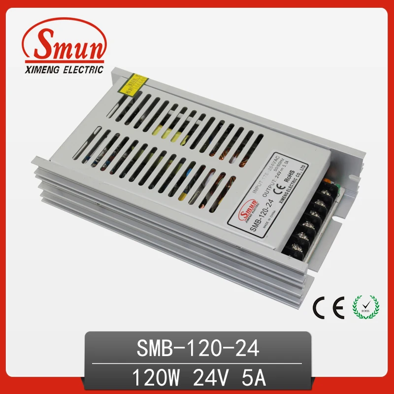 120W 24V 5A Ultra-thin Single Switching Power Supply IP22 SMPS with CE ROHS | Обустройство дома
