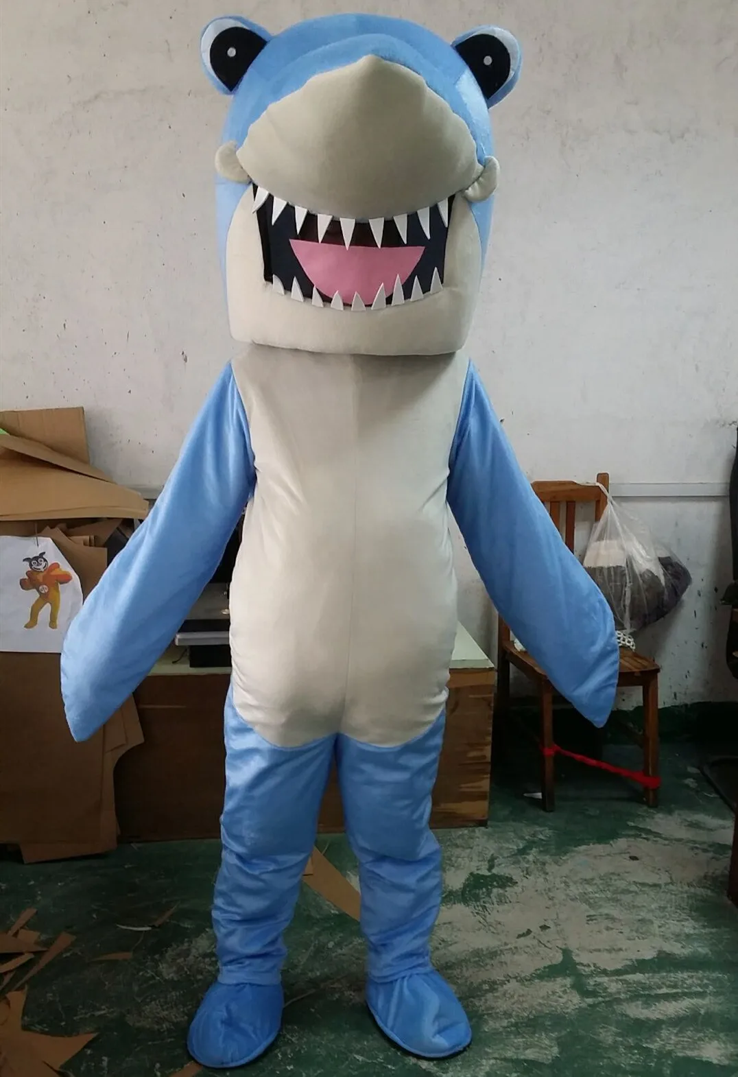 

Ocean Shark Mascot Costume Party Mascot Animal Costume Halloween Fancy Dress Christmas Cosplay Stage Performance Clothes