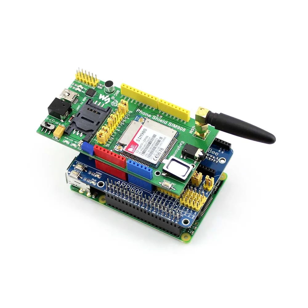 Плата расширения ARPI600 IO для всех RPi 3 B/3B +/2 B управления мотором/GSM/GPRS Щит и XBee с