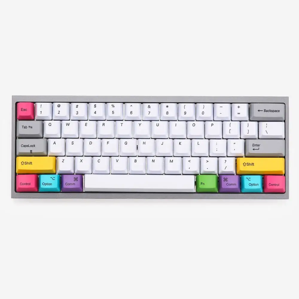 CMYW 10 ключей OEM пустые или окрашенные колпачки с смешанным цветом для diy