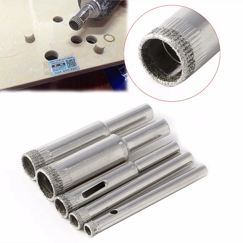 5 шт. набор сверл с отверстием для пилы плитка Керамический Резак стекло мрамор мм