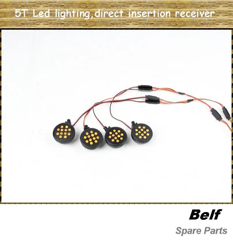 Обновленные детали 5T светодиодное освещение приемник прямой вставки с