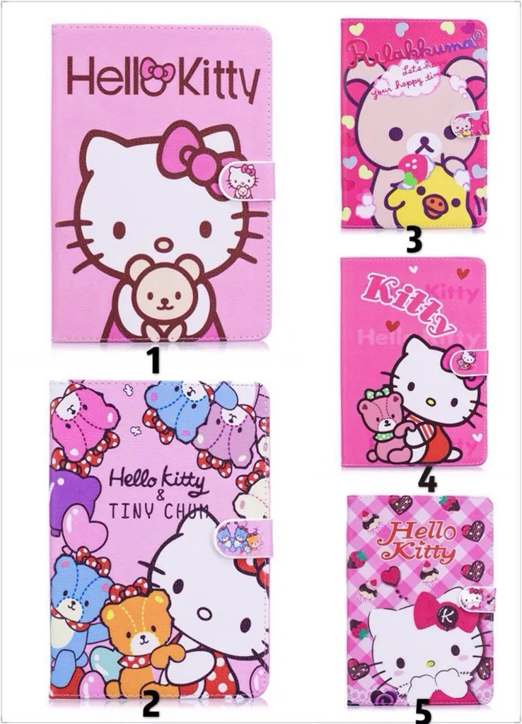 Милый hello kitty KT подставка в виде кошки Магнитный смарт чехол для планшета Apple Ipad Mini