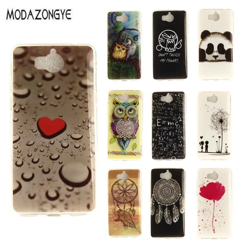 Phone Case For Huawei Y6 2017 MYA-L11 MYA-L41 Y 6 Silicone Back Cover Nova Young MYA L11 L41 |