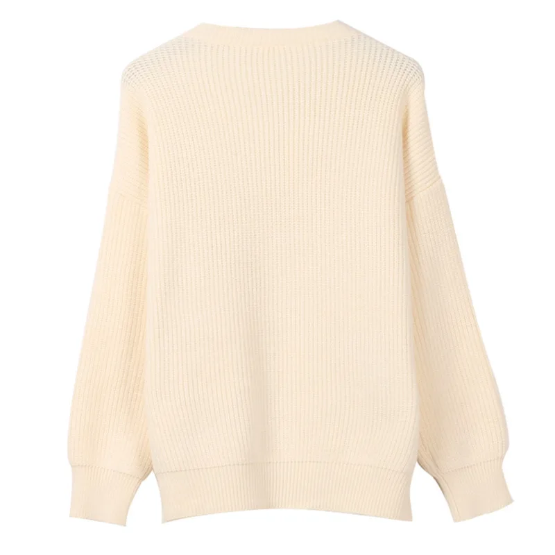 Autumn Winter Sweaters Women Gridding Flower Embroidered Luxury Runway Fashion Knitted Sweater Casual Pullover Tops New | Женская одежда