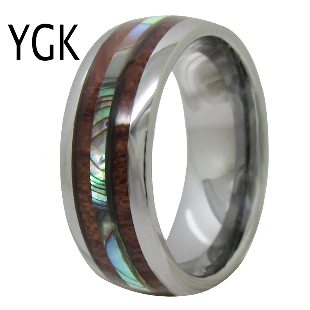 Классическое Обручальное кольцо обручальное ширина 8 мм инкрустированное