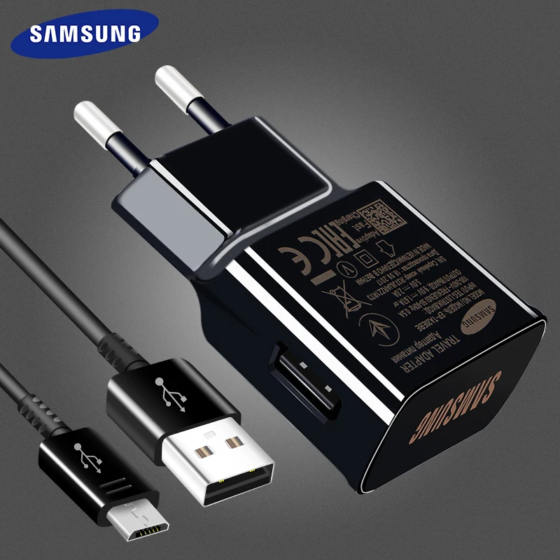 Быстрое зарядное устройство Samsung Galaxy S6 S7 edge Note4 Note 5 2 S4 A7 100% оригинальный настенный