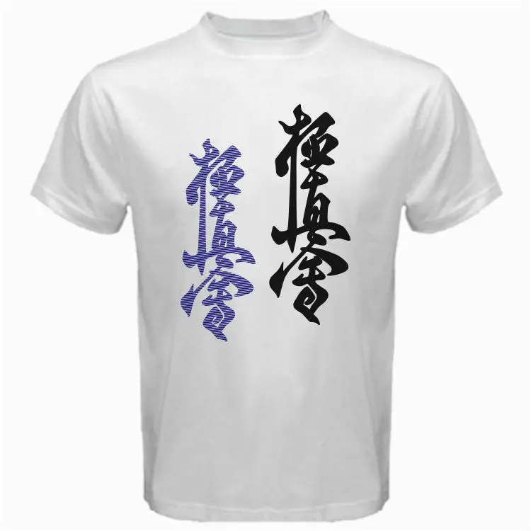 Kyokushin Karate Kaikan Big Logo NNA Mixed Martialer Artser T-shirt USA Size Brand Cotton Men Clothing Male Slim Fit T Shirt | Мужская