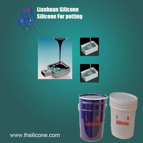 Lianhuan Rtv2 силиконовая для Светодиодный дисплейный модуль|silicone compound|silicone ledsilicone pot |