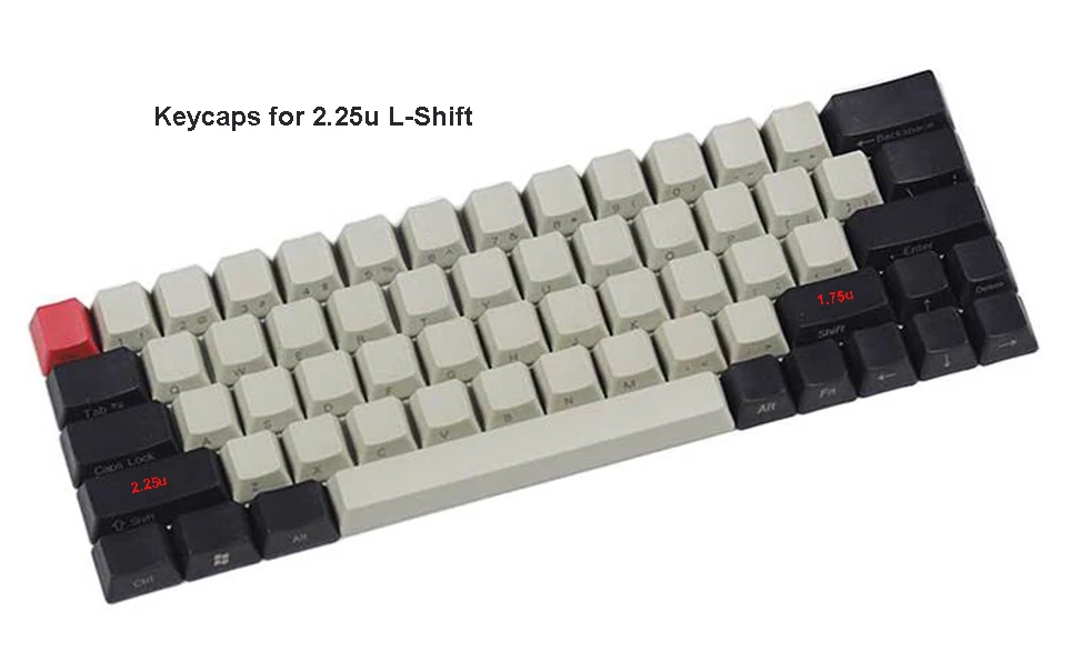 NPKC PBT колпачки для XD60 XD64 DZ60 GK64 подходят с Cherry MX переключатели механических клавиатуры
