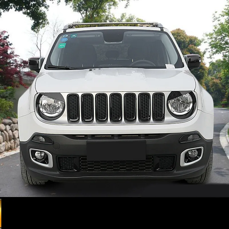 Exterior Door Handle Bowl Fog Head Light Decorated Frame For Jeep Renegade ACA139 | Автомобили и мотоциклы