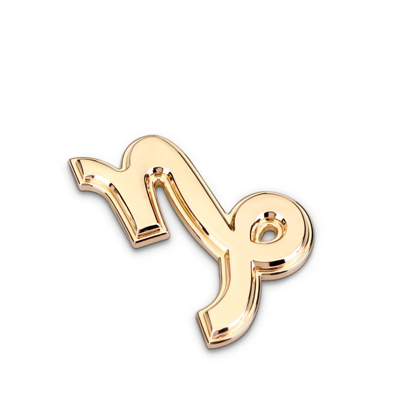 Onstellat крутая металлическая наклейка с логотипом пользовательский текст