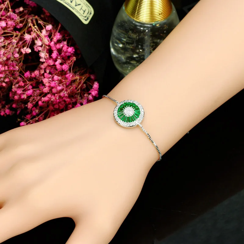 Модные теннисные звенья цепи Pera регулируемые браслеты женская бижутерия из