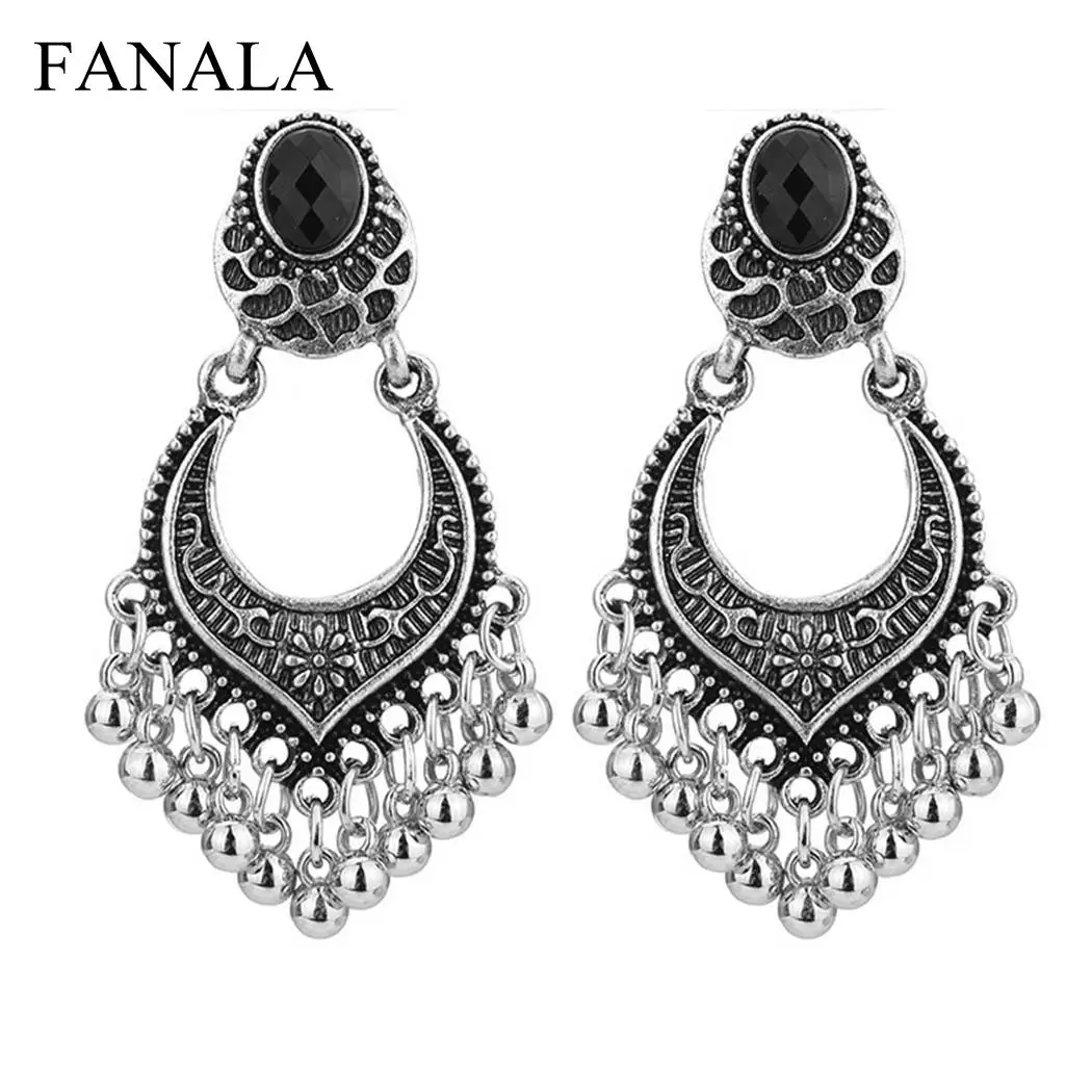 Серьги Свадебные Для женщин Jewelry вечерние кисточкой подарок Ретро Rhinestone Стиль