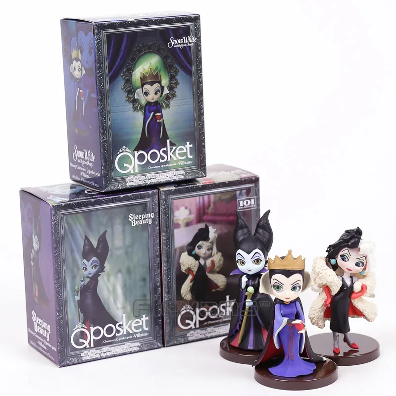 E box Q posket petit Alice Золушка Джейн Джесси Мерида бу Белоснежка Белль Аладдин 3 набор фигурка игрушка - Цвет: E box