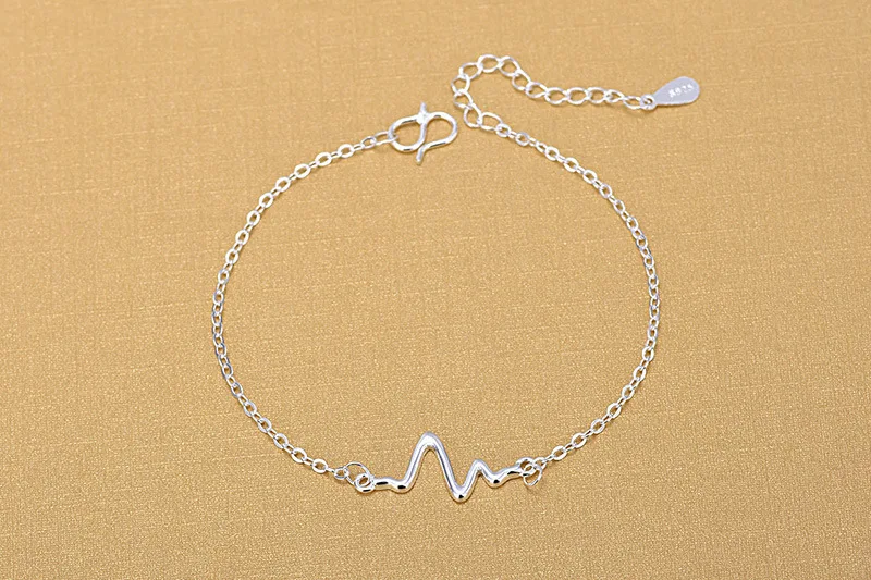 Женский браслет с геометрическим узором Everoyal винтажный на запястье из серебра 925