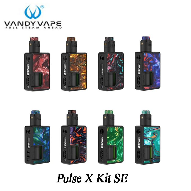 Оригинальный Vandy Vape Pulse X Kit SE и 90 Вт BF Mod V2 RDA тройной плавленый Clapton провод/катушка