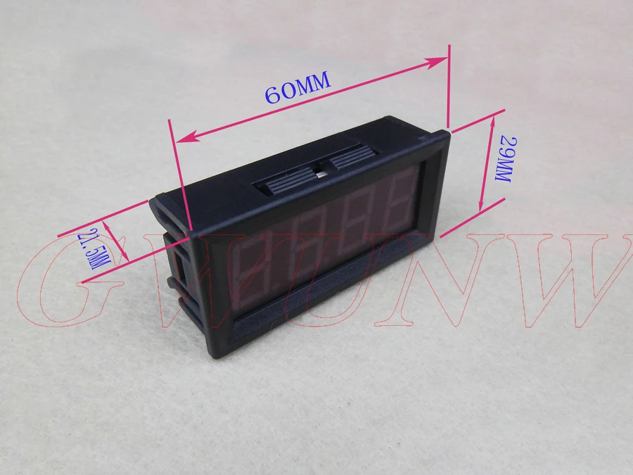 GWUNW BY456V DC 0 30 00 вольт постоянного тока (30V) 4 Бит Цифровой вольтметр Панель метр