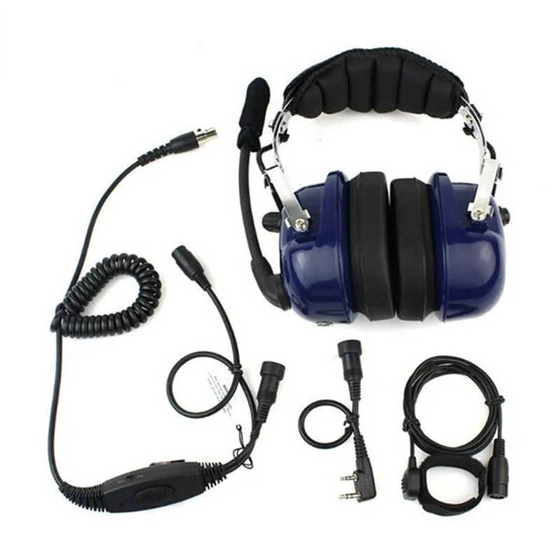 

NEW 2 Pin PTT VOX Adjustable Earpiece Headphones for TYT QUANSHENG Baofeng UV5R 666S 777S 888S Radio