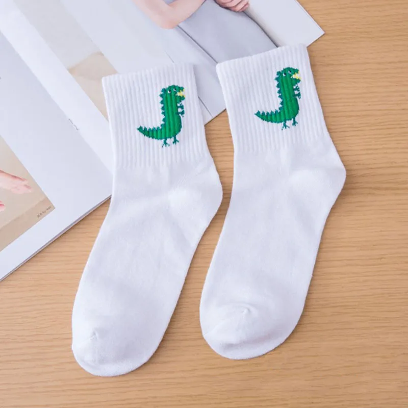 14 COCOTEKK, новинка, модные корейские женские Носки с рисунком собаки, кролика, утки, панды, яркие хлопковые носки для женщин, подарок на свадьбу - Цвет: 14