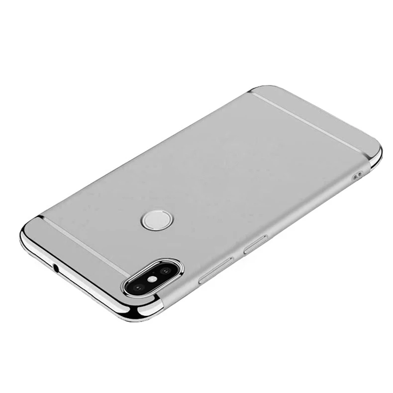 Silver Модный чехол для Xiaomi mi 6X A2, противоударный чехол, жесткий матовый чехол на заднюю панель телефона для Xiaomi mi a2 mi 6x, защитный чехол - Цвет: Silver