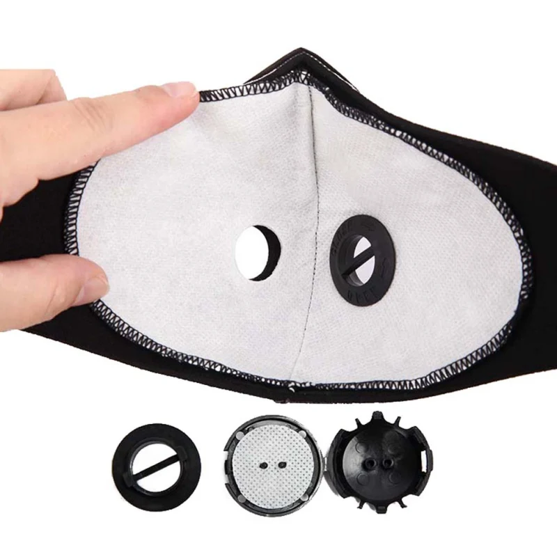 Противопыльная маска для велоспорта мужские и женские дышащие фильтрующие маски