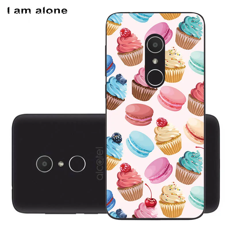 Чехол для телефона I am alone для Alcatel 1X 5059A 5059D 5059I 5059J 5059T 5,3 дюйма, Модный милый цветной Чехол для мобильного телефона из ТПУ
