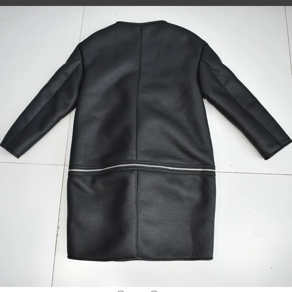 2018Women's New Faux Wool Fur Jacket Leather Coat Casual Fashion Street Style | Женская одежда