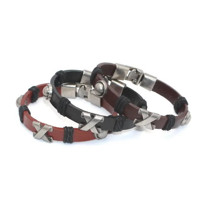 Самые низкие цены новые рельефные браслеты и для мужчин женщин регулируемые