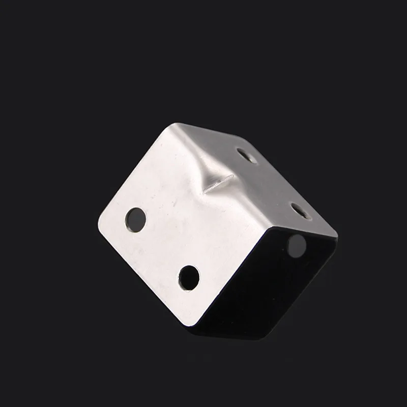 Фирменная Новинка 20 шт. Нержавеющая сталь под прямым углом мебель угловые скобки