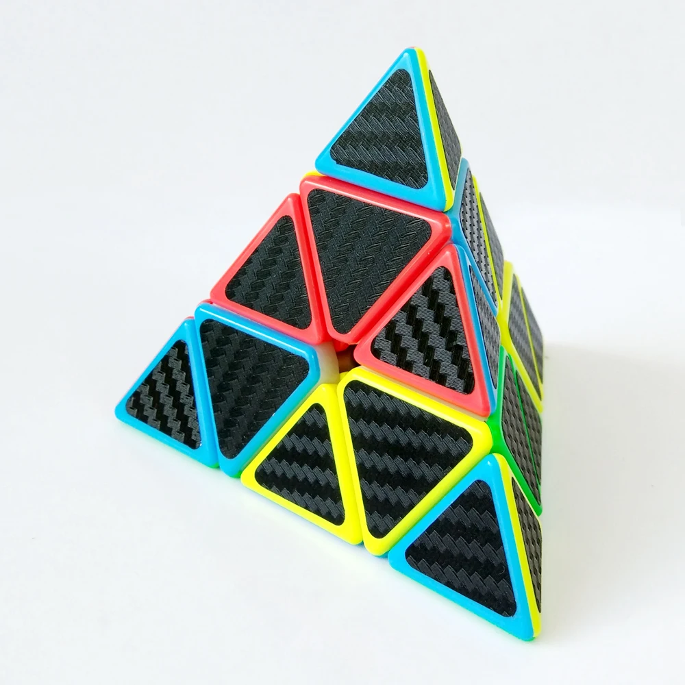 Zcube наклейка из углеродного волокна 3x3x3 магический куб скоростная головоломка