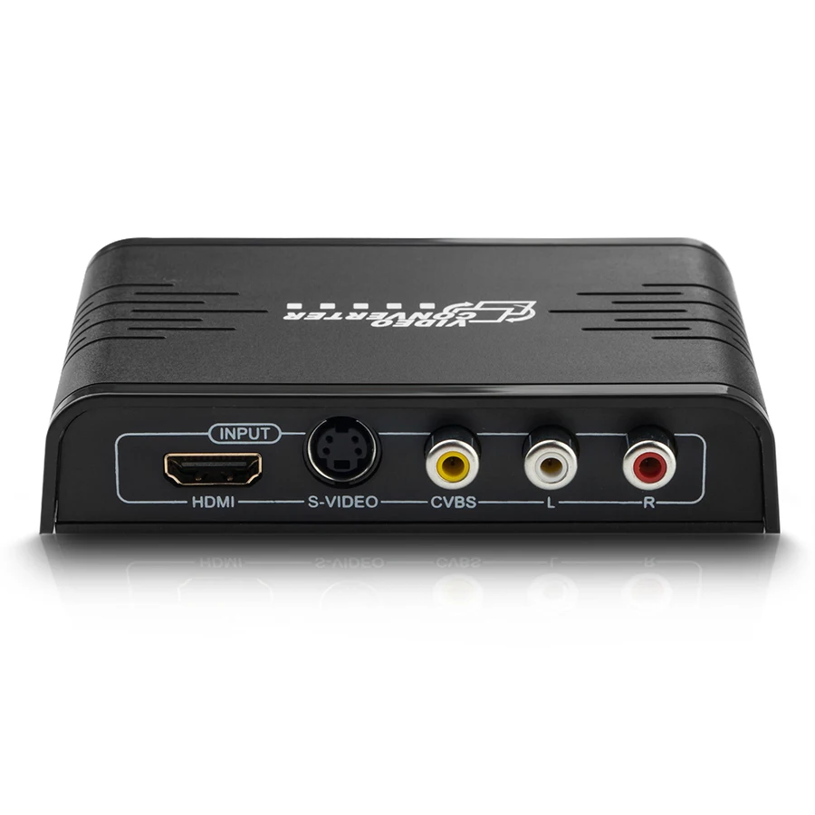 Композитный 3 RCA видео CVBS S к HDMI преобразователь R/L аудио 720P / 1080P HD Upscaler DVD CD HDTV|s-video to