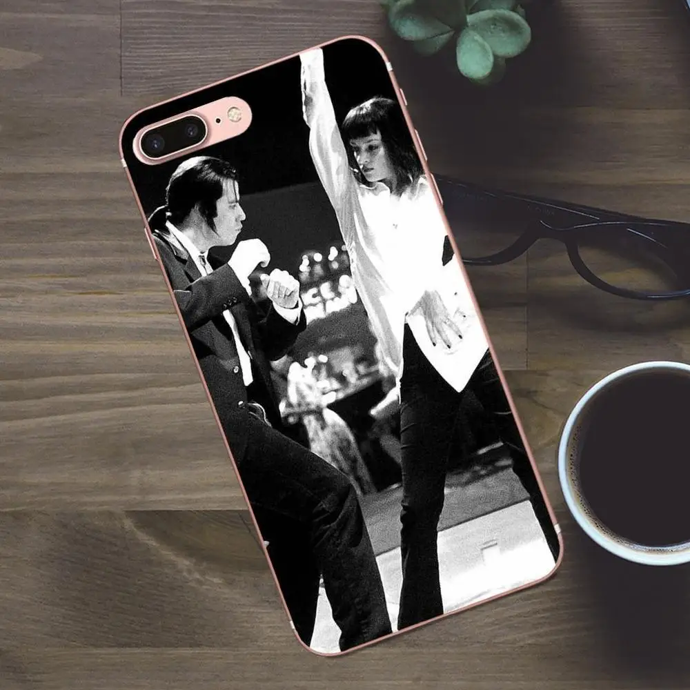 Bixedx Pulp Fiction Movie For Huawei G8 Honor 5C 5X 6 6X 7 8 9 Y5II Mate P7 P8 P9 P10 P20 Lite Plus 2017 TPU Cover Case | Мобильные