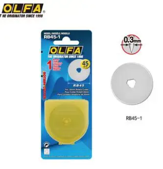 OLFA роторная резка нож резак 45 мм розовый OLFA RTY-2C/PIK нож RTY-2C PIK - Цвет: 1PCS
