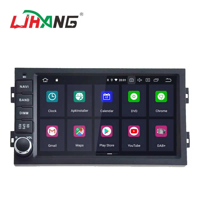 LJHANG 1 Din Android 10 автомобильный dvd плеер для Peugeot 308/308s 2013 2017 мультимедийный радио WIFI