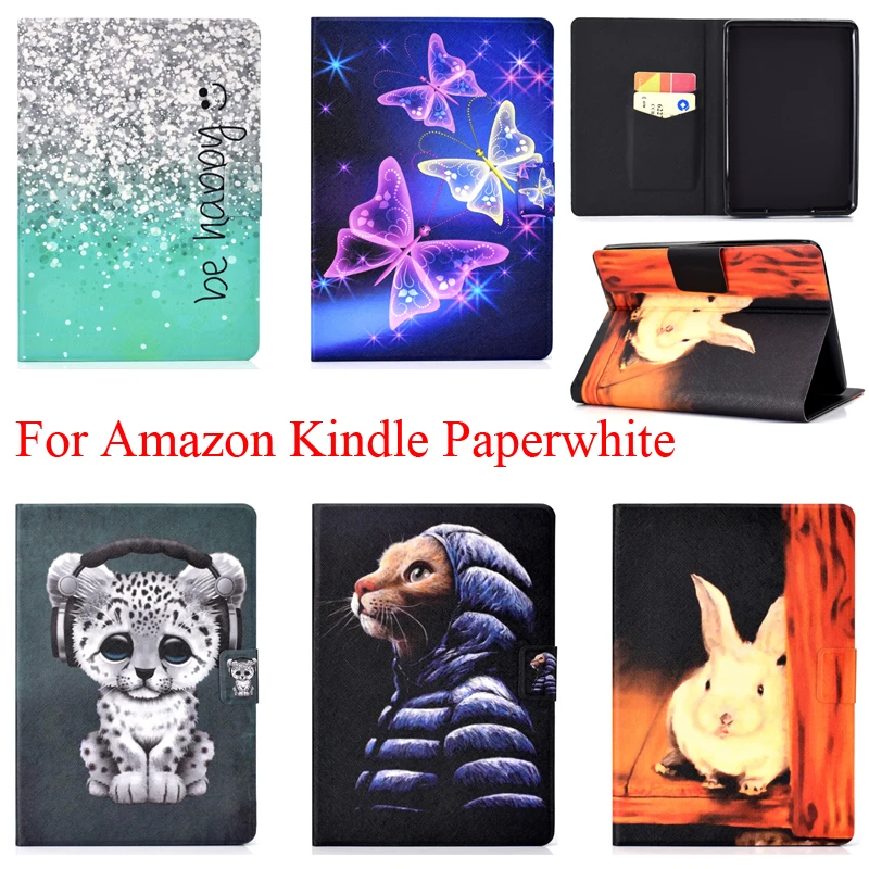 Чехол для Amazon Kindle Paperwhite 2 3 чехол из искусственной кожи KindlePaperWhite с отделением