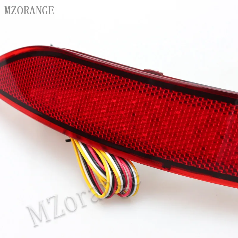 Лампа заднего бампера MZORANGE для VW sagitar 2012 2015 стоп сигнал хода предупреждающий